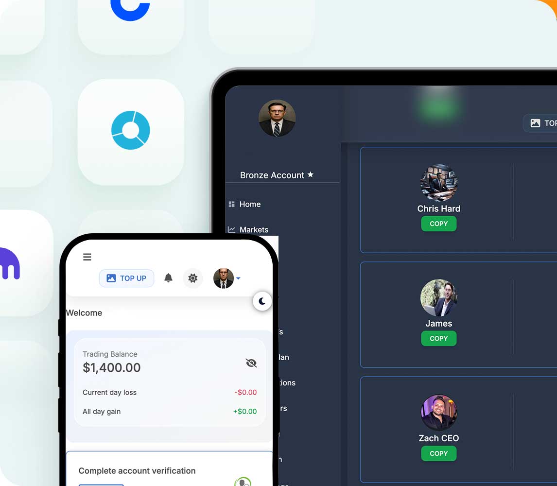 The Linkcopytrade trading competition dashboard
